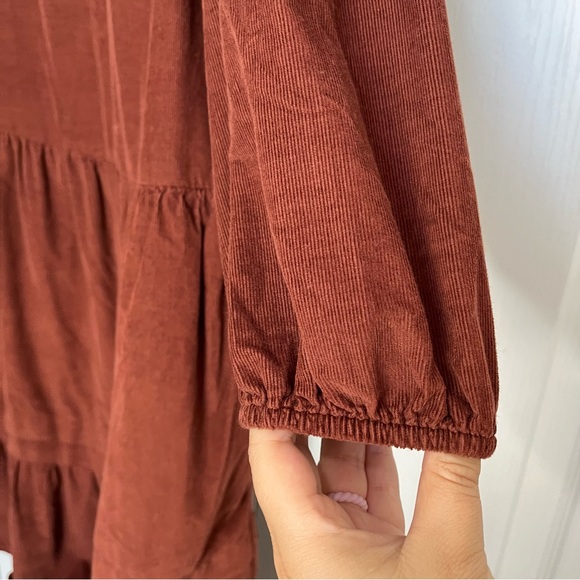 Rust Red Women's Dress - Picture 5 of 6